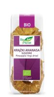 ANANAS SUSZONY KRĄŻKI BIO 100 g - BIO PLANET