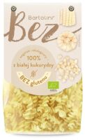 Makaron bezglutenowy z białej kukurydzy świder BIO 250 g - Bartolini