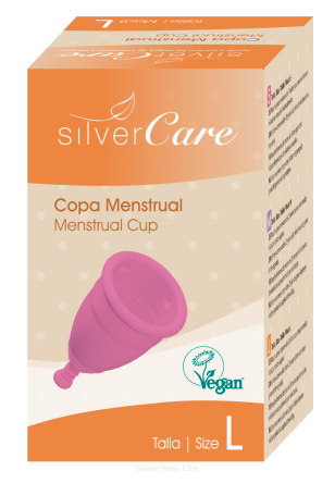 KUBECZEK MENSTRUACYJNY ROZMIAR L - SILVER CARE