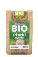 PŁATKI ŻYTNIE BIO 300 g - NATURAVENA