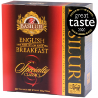 Herbata ENGLISH BREAKFAST w saszetkach 100x2g Basilur