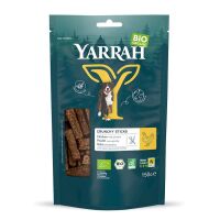 (DLA PSA) PRZYSMAK - PAŁECZKI Z KURCZAKIEM I SPIRULINĄ BIO 150 g - YARRAH