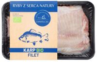 KARP ŚWIEŻY FILET BIO (około 0,50 kg) (TACKA) - GOSPODARSTWO RYBACKIE ZAWÓLCZE (NA ZAMÓWIENIE)