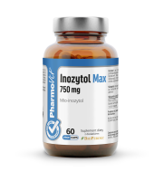 Inozytol Max 750 mg Mio-inozytol 60 kaps Vege | Clean Label Pharmovit