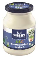 JOGURT PROBIOTYCZNY ABC (3,8 % TŁUSZCZU W MLEKU) BIO 500 g (SŁOIK) - SOBBEKE