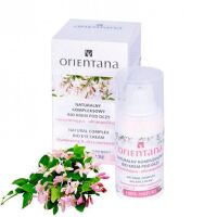 Naturalny krem pod oczy, kompleksowy rozświetlająco-ultranawilżający bio 15 ml.- Orientana