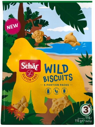 Wild biscuits- ciasteczka BEZGL. 115 g