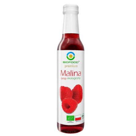 SYROP MALINOWY BIO 250 ml - BIO FOOD