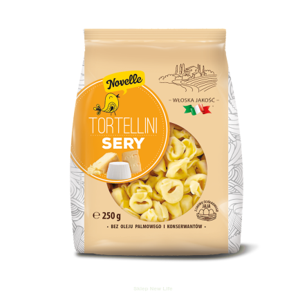 TORTELLINI Z SEREM 250 g - NOVELLE