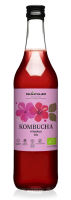 KOMBUCHA Z HIBISKUSEM BIO 500 ml - DELIKATNA