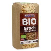 GROCH ŻÓŁTY BIO 400 g - NATURAVENA