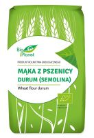 MĄKA Z PSZENICY DURUM (SEMOLINA) BIO 500 g - BIO PLANET