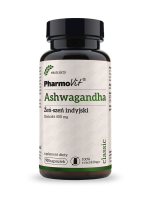 ASHWAGANDHA EKSTRAKT BEZGLUTENOWY (400 mg) 90 KAPSUŁEK - PHARMOVIT (CLASSIC)