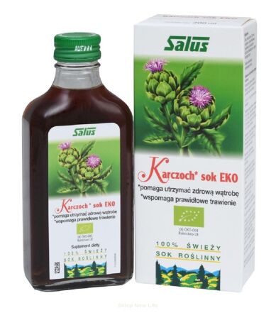 SOK Z KARCZOCHA BIO 200 ml - SALUS