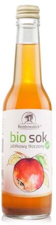 Sok jabłkowy tłoczony BIO  275 ml