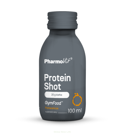 Protein shot (pomarańcza) 100 ml | GymFood Pharmovit