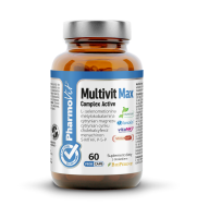 Multivit Max Complex Active 60 kaps Vege | Clean Label Pharmovit