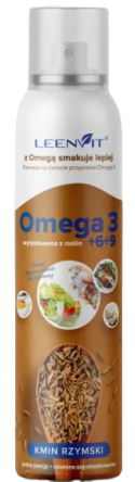 OMEGA 3-6-9 O SMAKU KMINU RZYMSKIEGO W SPRAYU 150 ml - LEENVIT