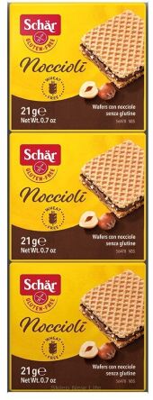 Noccioli- wafelki orzechowe BEZGL. 63 g