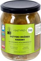 OGÓRKI KISZONE SĄTYSKIE BIO 400 g (300 g) - SĄTYRZ