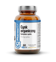 Cynk organiczny Cytrynian cynku 15 mg 60 kaps Vege | Clean Label Pharmovit