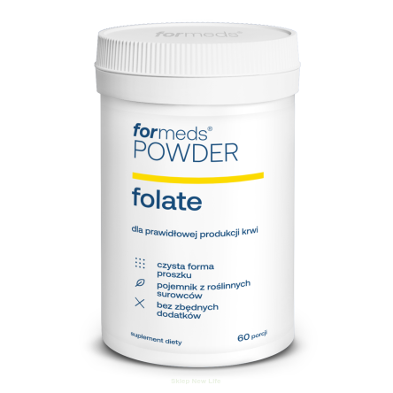 Kwas Foliowy - F Folic Acid 400 38,7g proszek- ForMeds