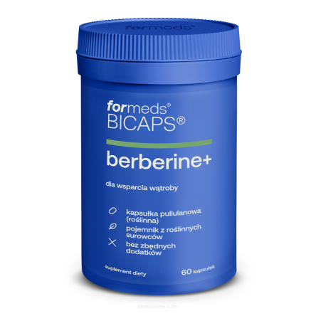 Bicaps Berberyna+ 485 mg 60 kaps. - ForMeds