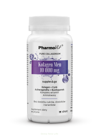 Kolagen Men 10 000 mg supples & go 120 ml Shot Pharmovit