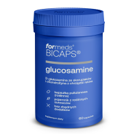 BICAPS GLUCOSAMINE Suplement diety Glukozamina + chondroityna 60 kaps. - Formeds
