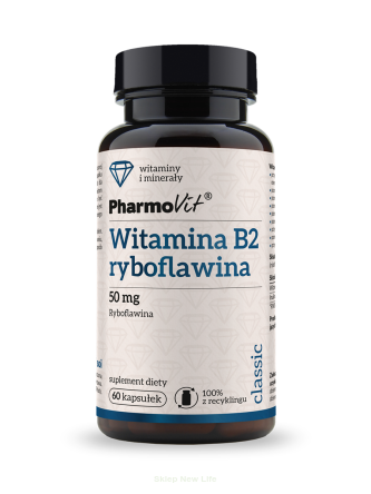 B2 ryboflawina 50 mg 60 kaps | Classic Pharmovit
